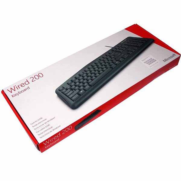 کیبورد MICROSOFT Keyboard Wired 200