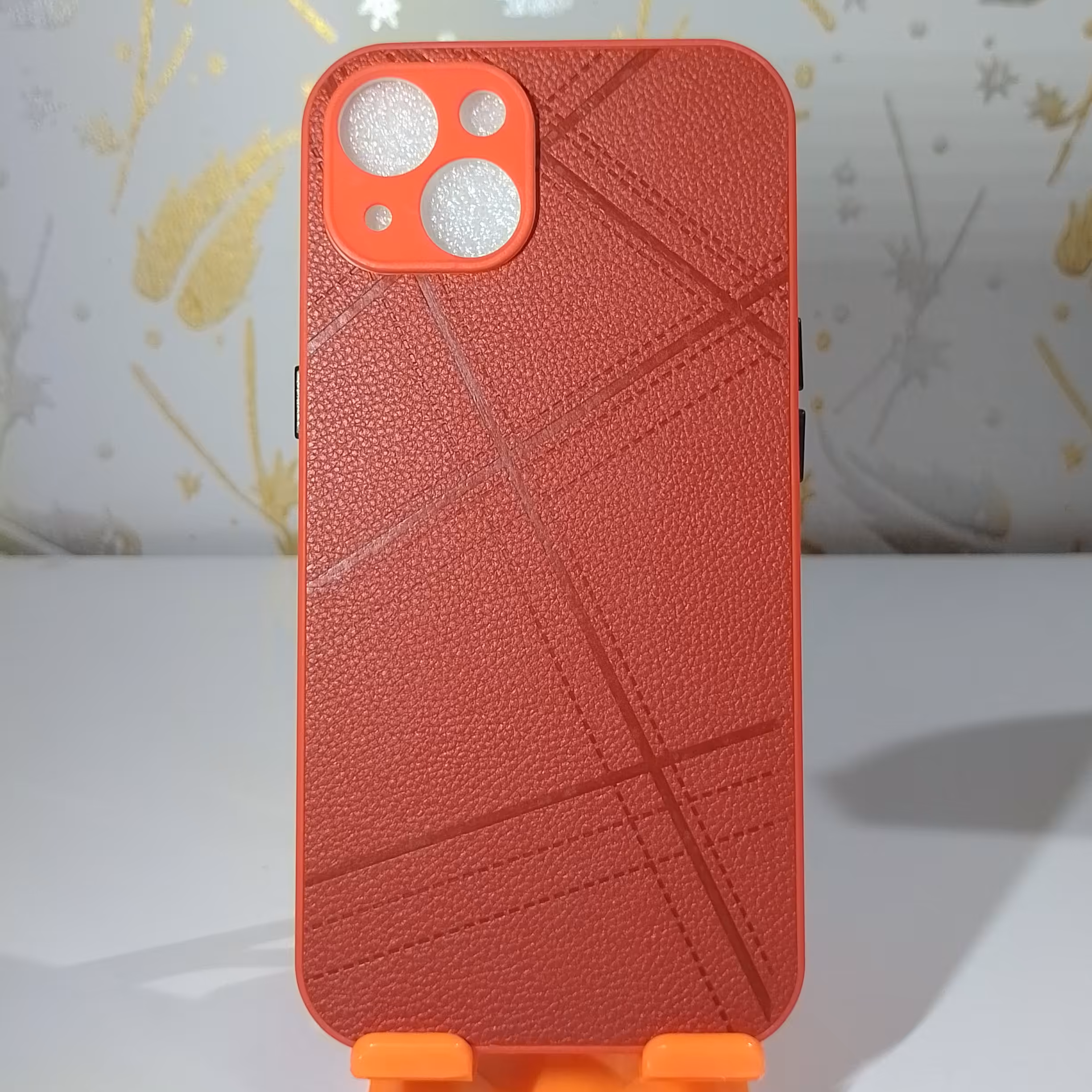 قاب گوشی مدل مورب مناسب برای گوشی موبایل اپل iphone 13 رنگ قرمز