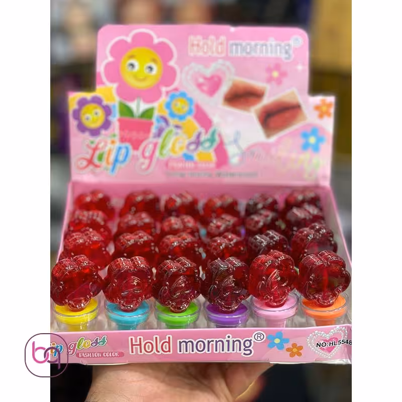 تینت لب طرح گل هولد مورنینگ - پک 6 عددی