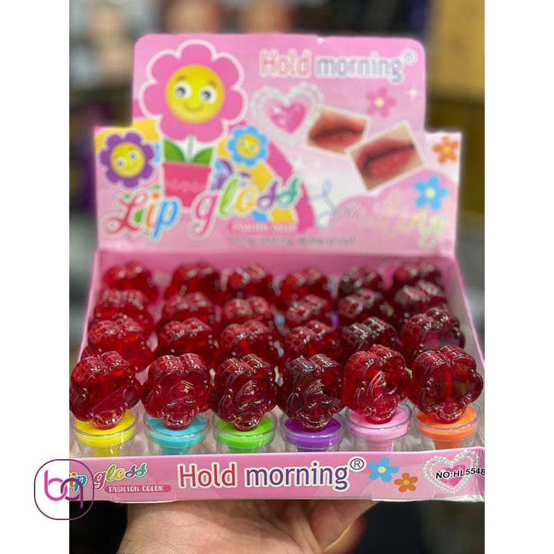 تینت لب طرح گل هولد مورنینگ - پک 6 عددی