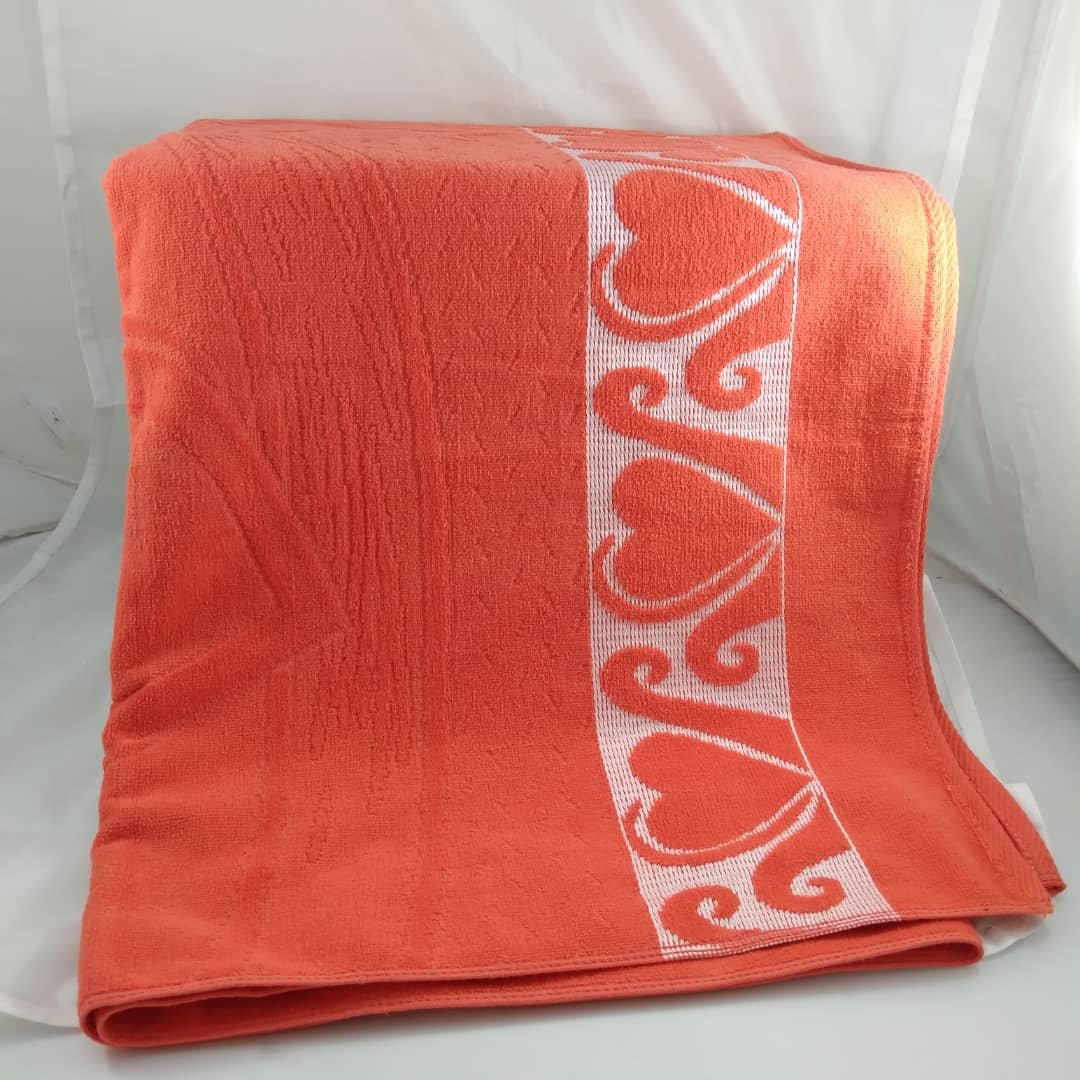 حوله حمامی طرح قلبی کد3