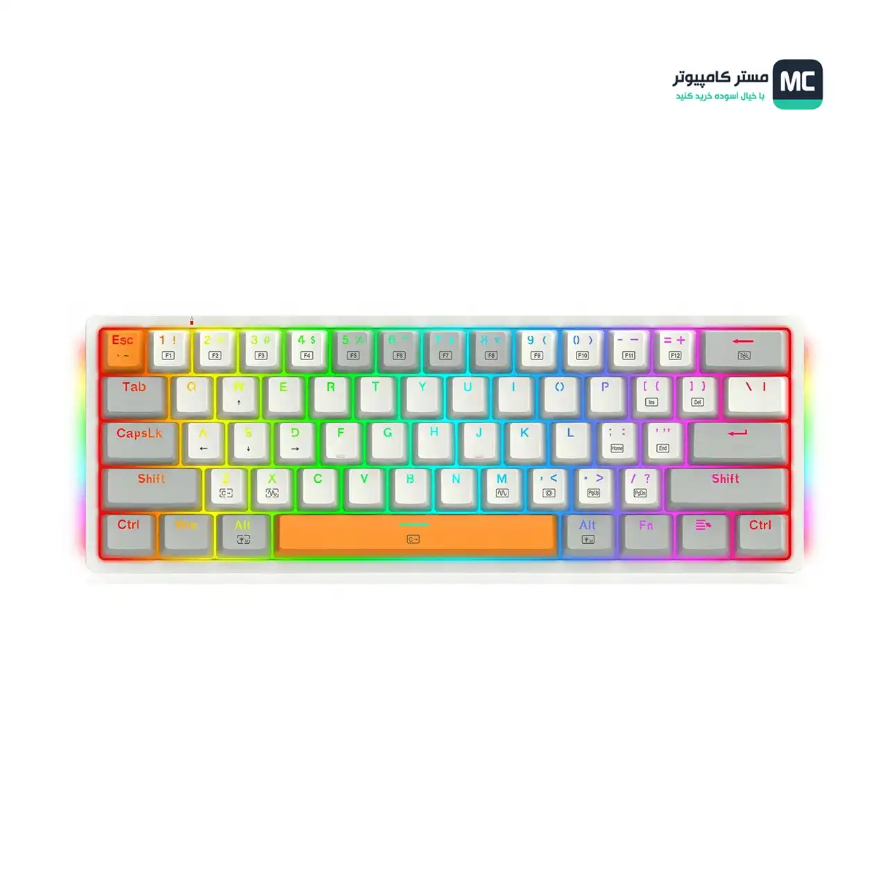 قیمت و خرید کیبورد مکانیکال گیمینگ ردراگون Akali K642 WGO
