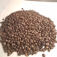 قهوه ربوستا چری Chery با رست دارک تیره گریدAA اسکرین 20 بصورت فله محصول شرکتی 1کیلو گرم 