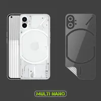 برچسب پوششی مولتی نانو مدل X-F1T برای پشت موبایل ناتینگ Phone 1 بی رنگ شفاف