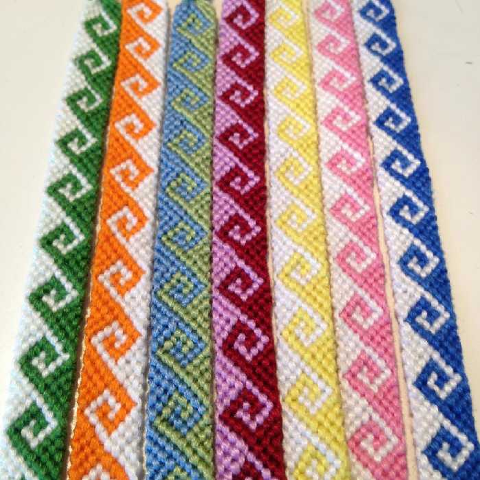 دستبند دوستی طرح امواج