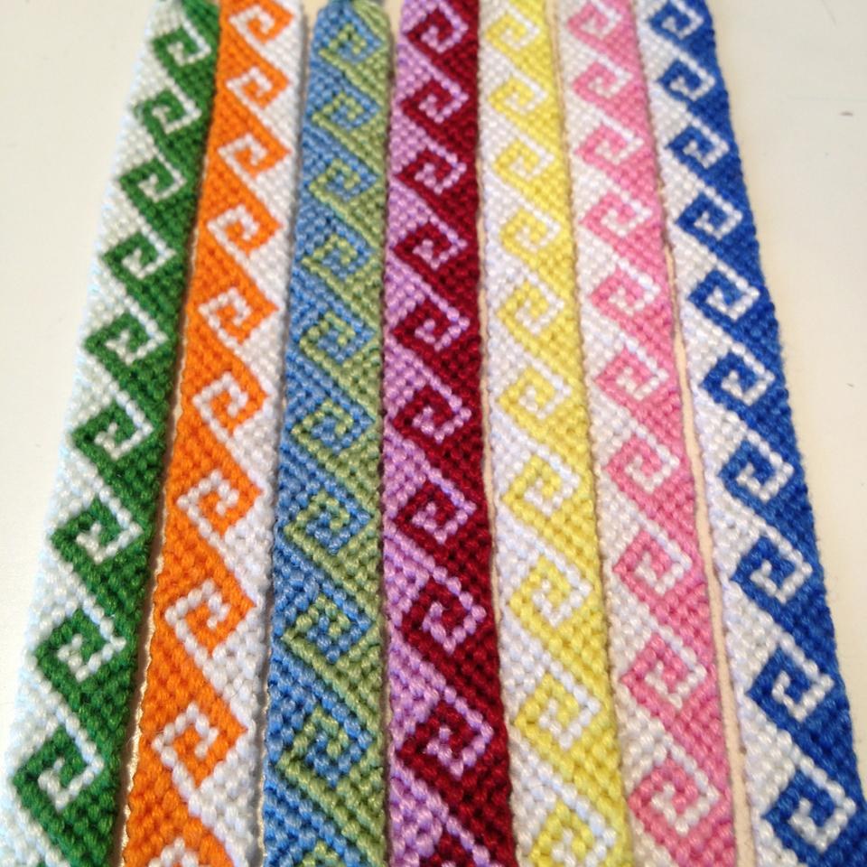 دستبند دوستی طرح امواج