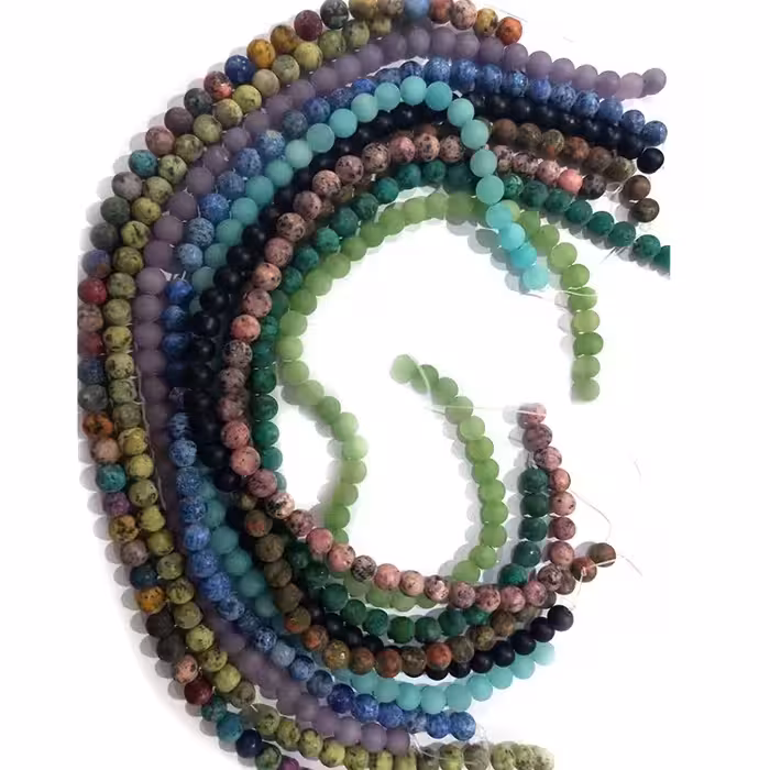 سنگ جید اسلیمه ریسه ای 8 میلی متر