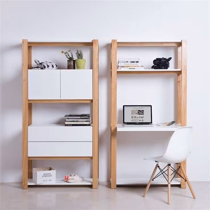 میز کتابخانه چوبی کد 1237