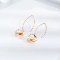 گوشواره زنانه گالری شمرون مدل صدف کد EAR593R0