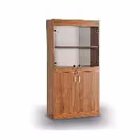 جازونکنی بالا درب شیشه‌ای و پایین درب چوبی بنفشه 7