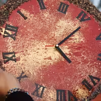 ساعت‌رزین‌ گرد‌