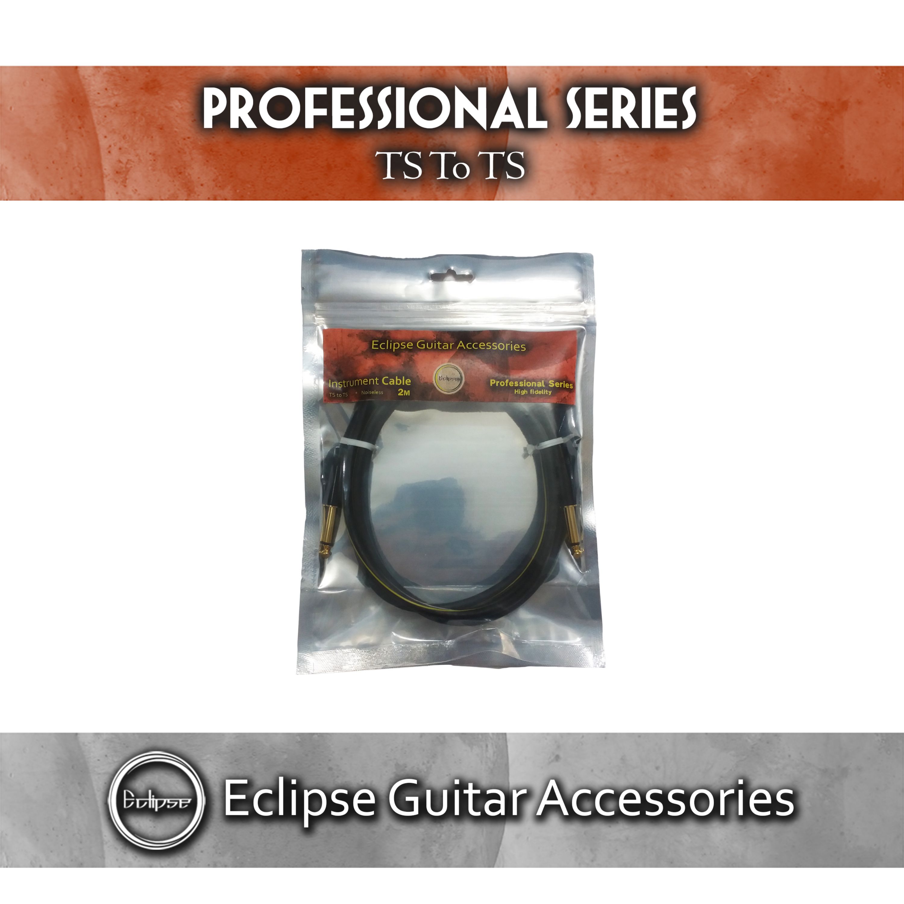 کابل گیتار Professional دو متری Eclipse