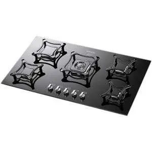 صفحه گاز شیشه ای جی 5906 استیل البرز مدل