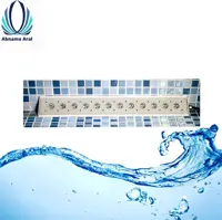 چراغ روکار استخری RGB کنج 9 وات 10CM  مدل 9RKRGB برند EMAX ضد اب 
