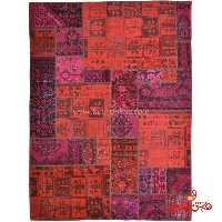 فرش دستباف کلاژ کد 5103