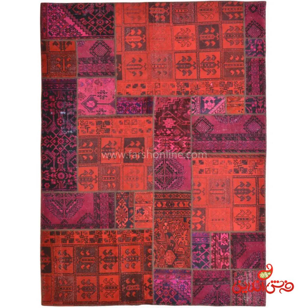 فرش دستباف کلاژ کد 5103