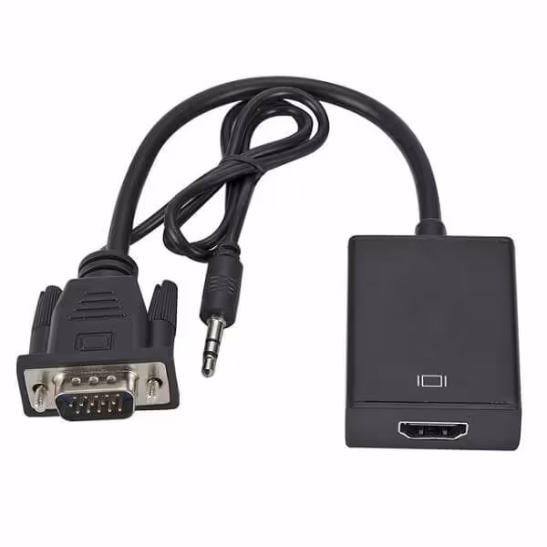 تبدیل VGA به HDMI وی نت همراه صدا مدل V-COVGA2HD