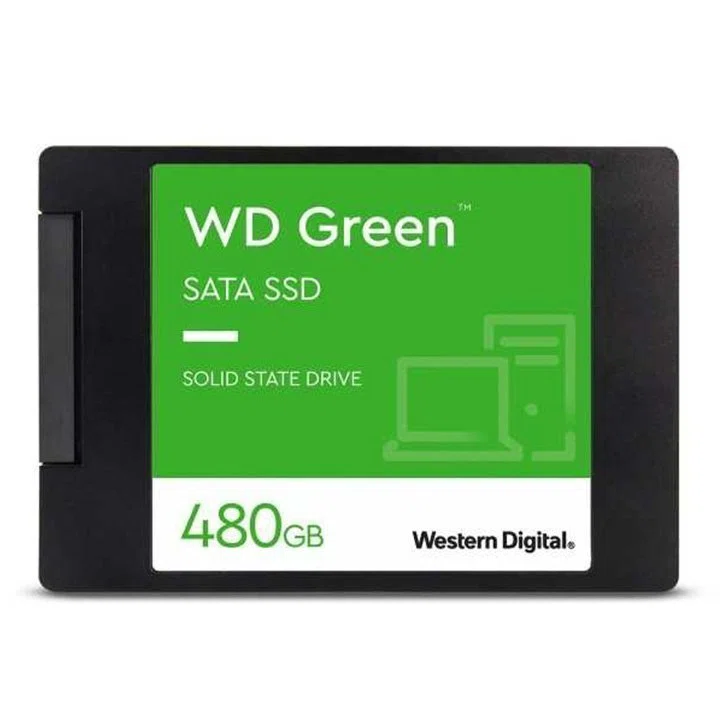 خرید اینترنتی حافظه ssd وسترن دیجیتال مدل Green WDS480G ظرفیت 480 گیگابایت
