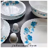 سرویس غذاخوری پارس اپال طرح جوبا فیروزه ای کد 768