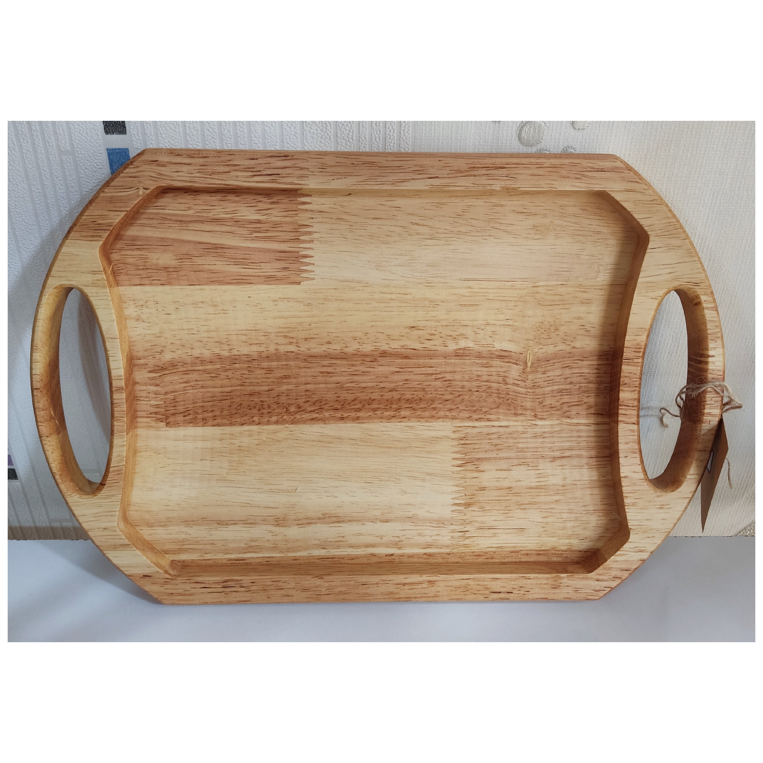 سینی پذیرایی چوبی