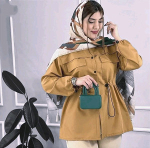 مانتو اسپرت زنانه سوپر داکرون مدل ترلان