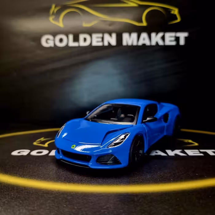 ماکت ماشین فلزی لوتوس امیرا 2022 کینسمارت آبی