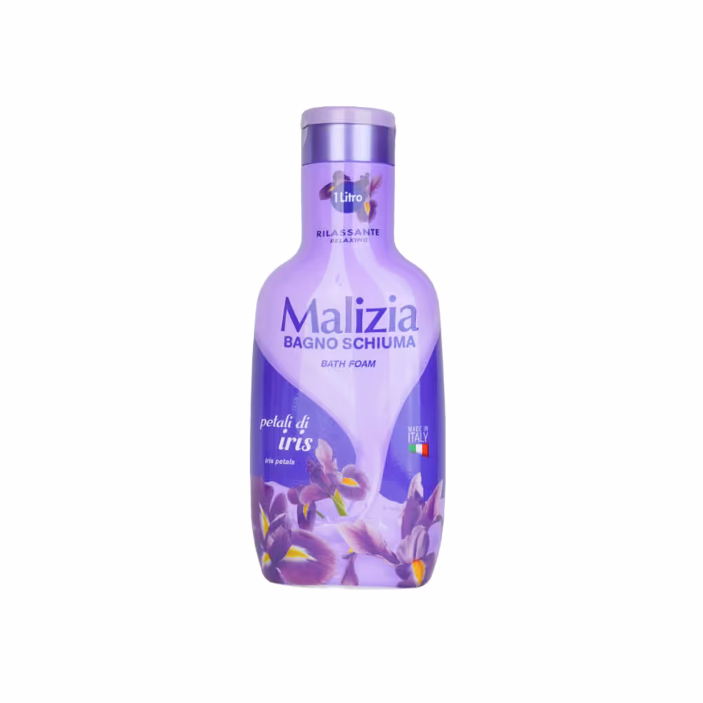 شامپو بدن مالیزیا مدل IRIS PETALS حجم 1000 میلی لیتر - فروشگاه تخصصی محصولات پوست و مو تیراژه