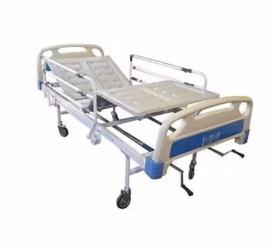تخت بیمارستانی سه شکن فایبر ABS