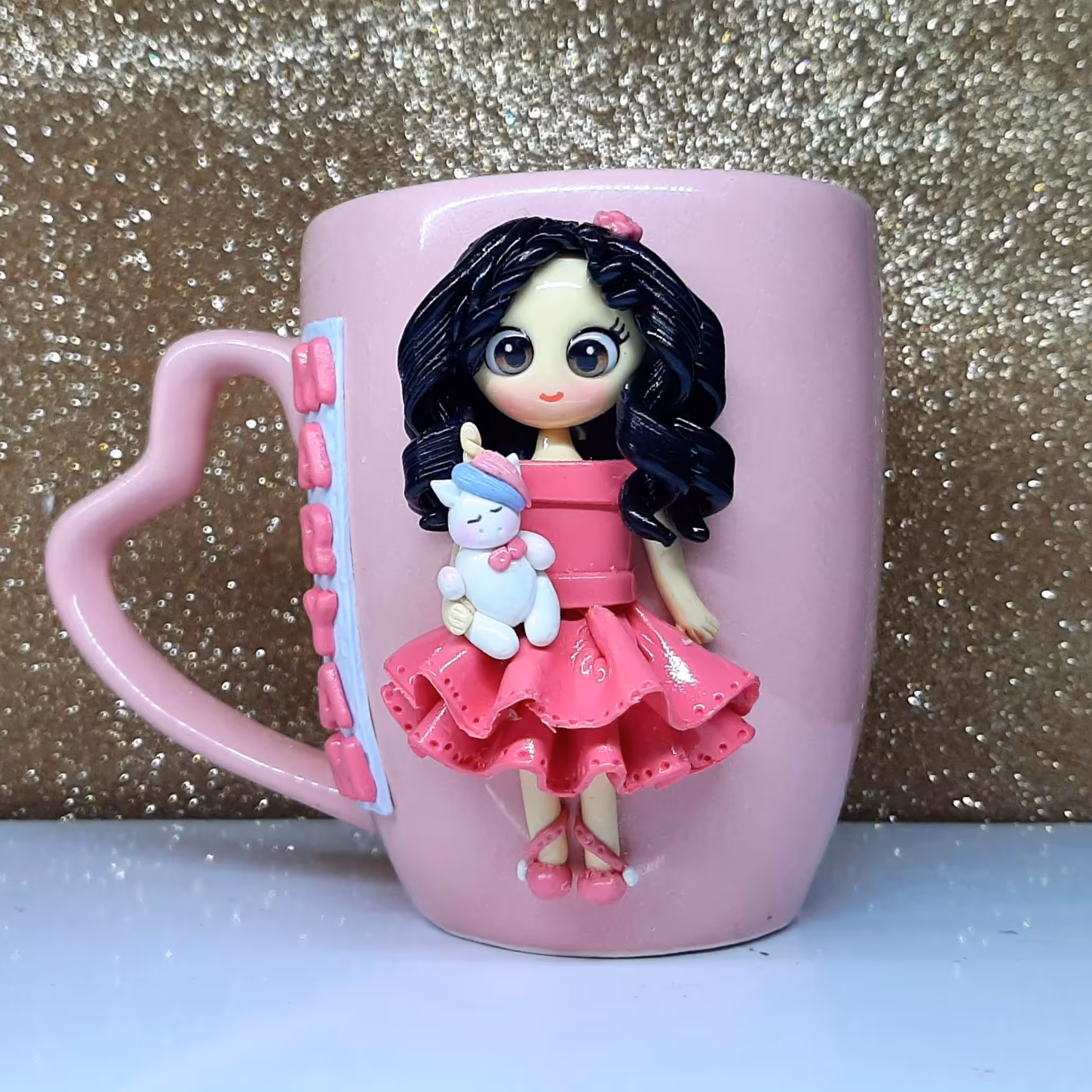 ماگ دخترونه عروسک یونیکورن 