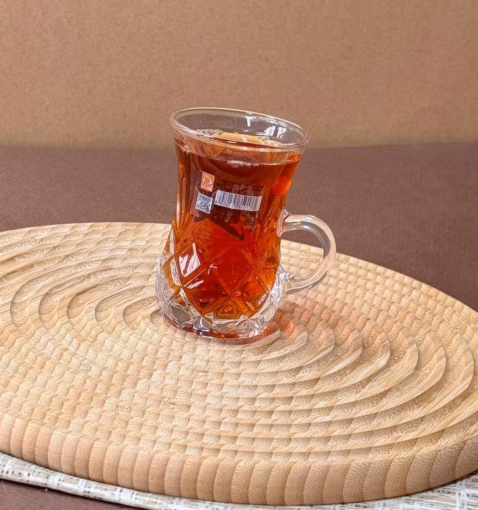استکان کمر باریک مدل دلی گلس
