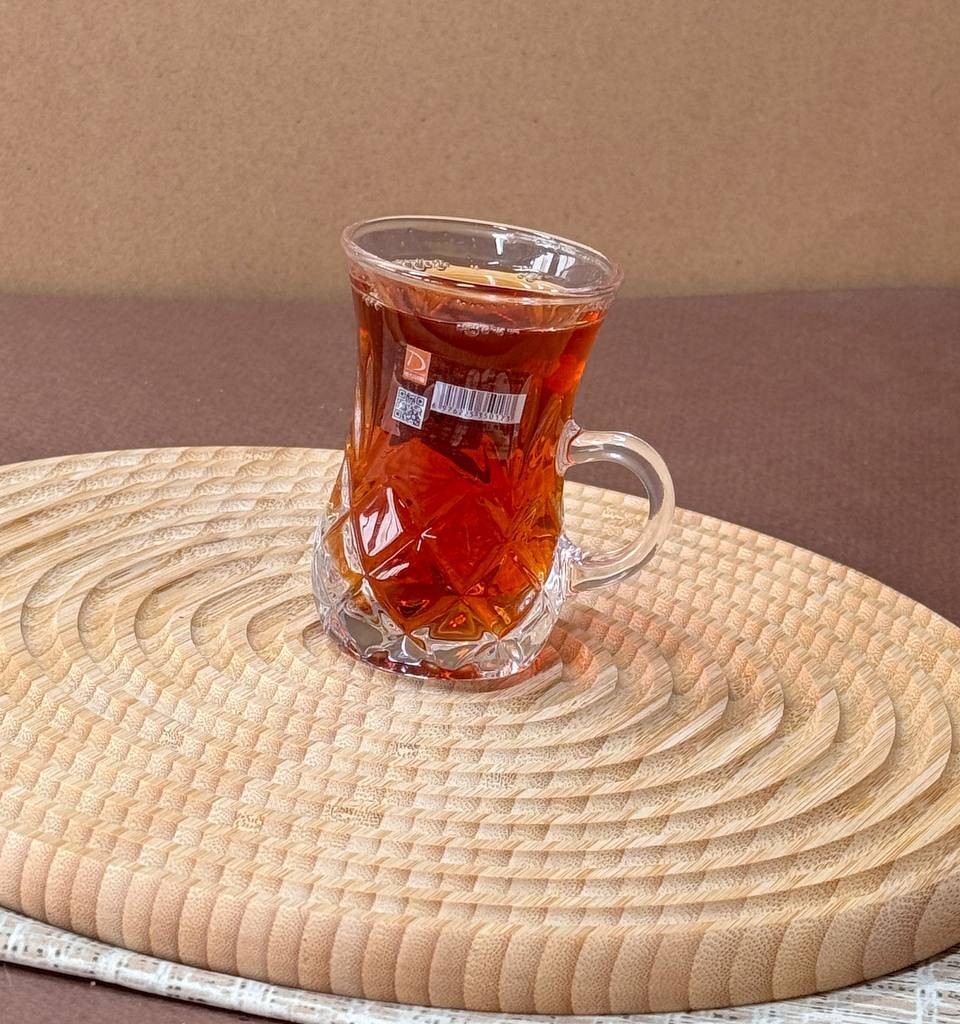 استکان کمر باریک مدل دلی گلس