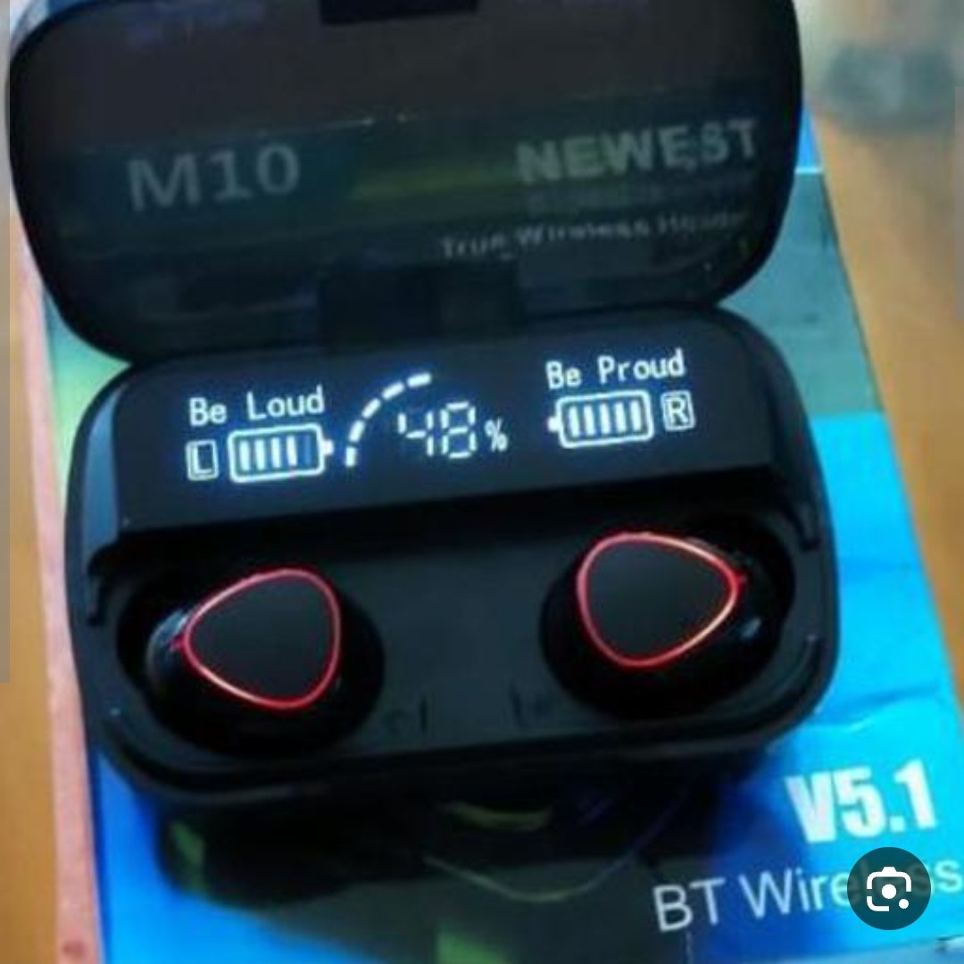 هدفون هدست ایرپاد M10 کیفیت عالیدارای پاور بانک 1