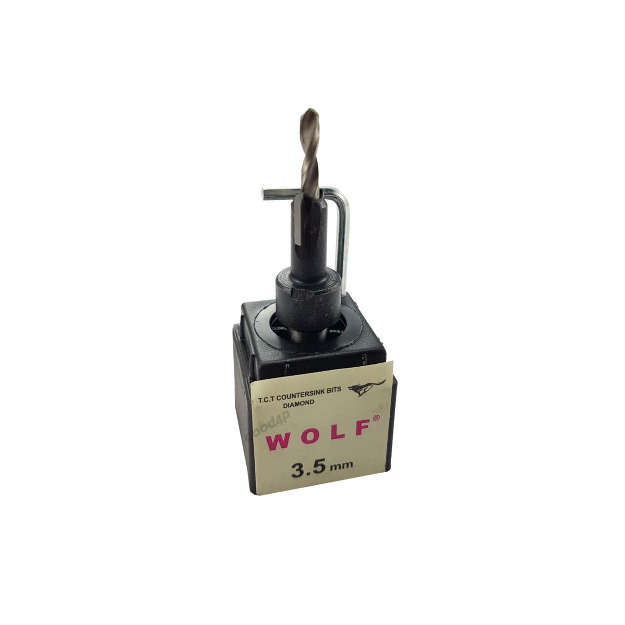 مته خزینه الماسه مدادی سایز 3/5 ولف WOLF
