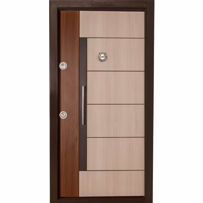 درب ضد سرقت روکش لامینوکس مدل 116 درب خان هزینه ارسال بر عهده مشتری