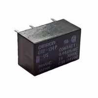 رله مینیاتوری 24 ولت 1 آمپر 5 پایه OMRON G6E-134P-US


