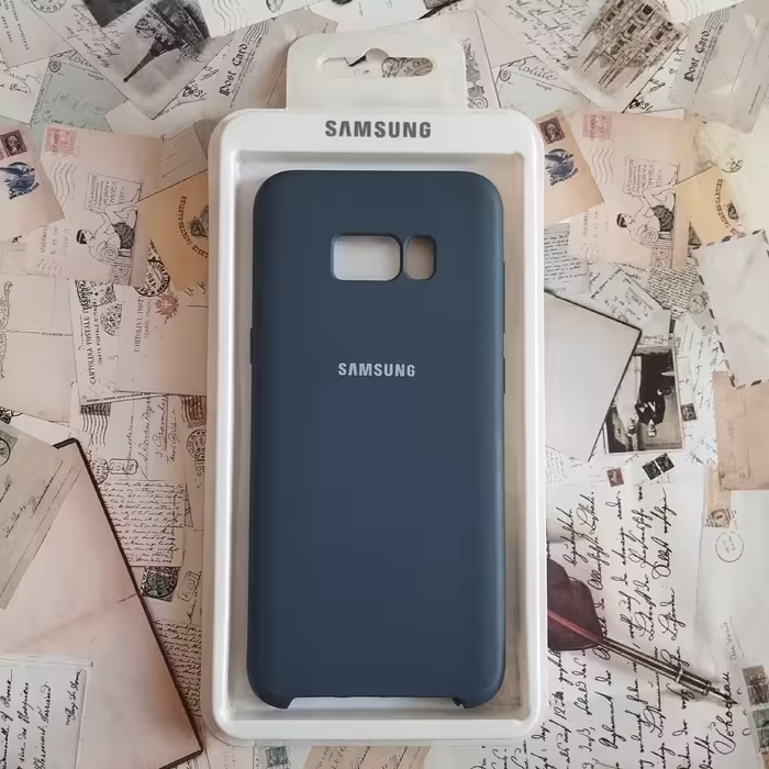 گارد - کاور - قاب سیلیکونی ژله ای رنگ سرمه ای مناسب برای سامسونگ Galaxy S8 Plus