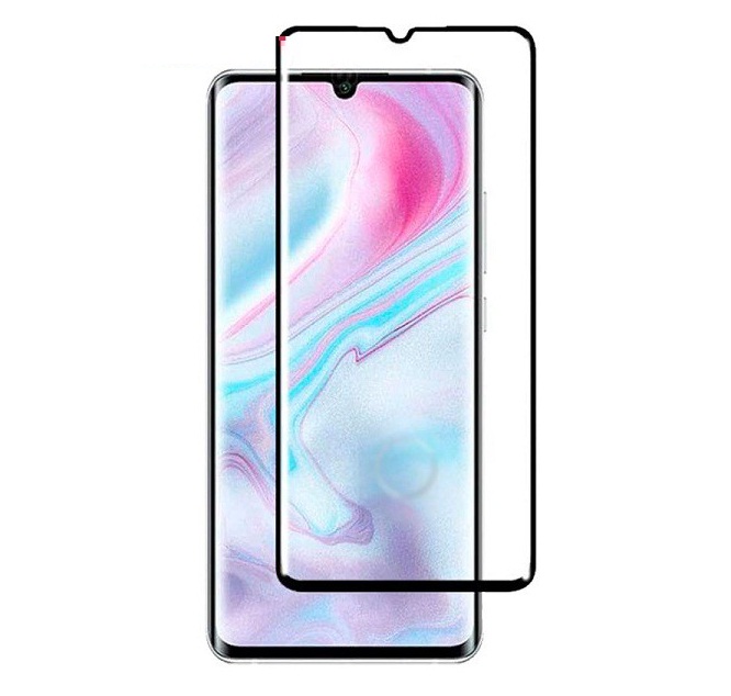 محافظ صفحه نمایش تمام صفحه تمام چسب خمیده مناسب برای Xiaomi Mi Note 10 Lite