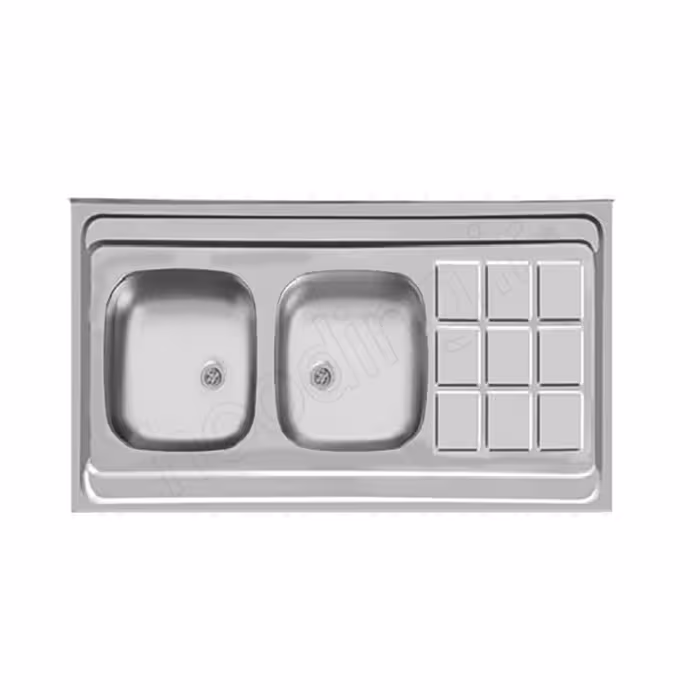 سینک معمولی دولگن براق 50 × 150 اخوان akhavan sink