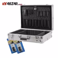 جعبه ابزار باریک آلومینیومی+ قفل رمز دار کیف