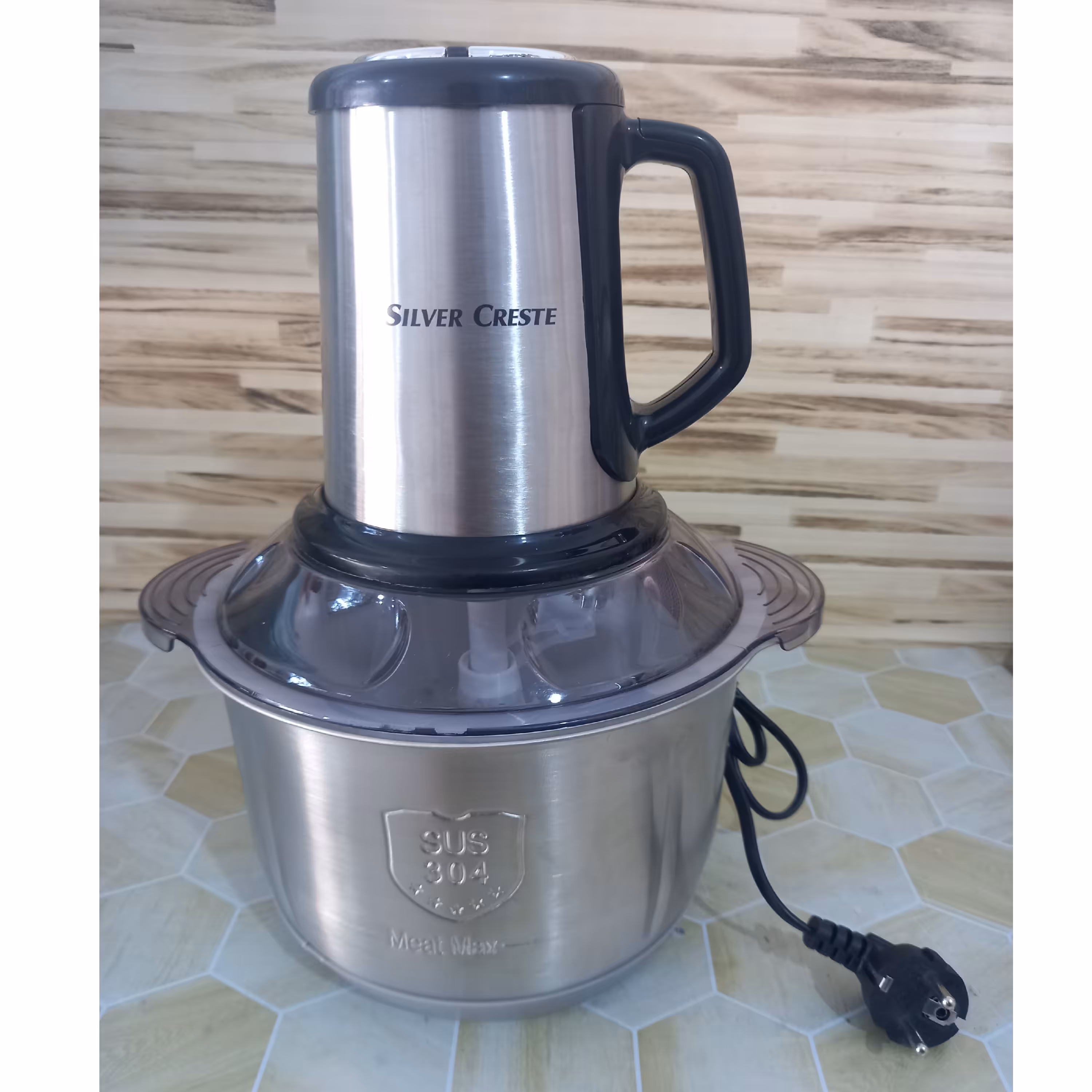 خردکن سیلور کرست 5.6 لیتری  بدنه استیل 