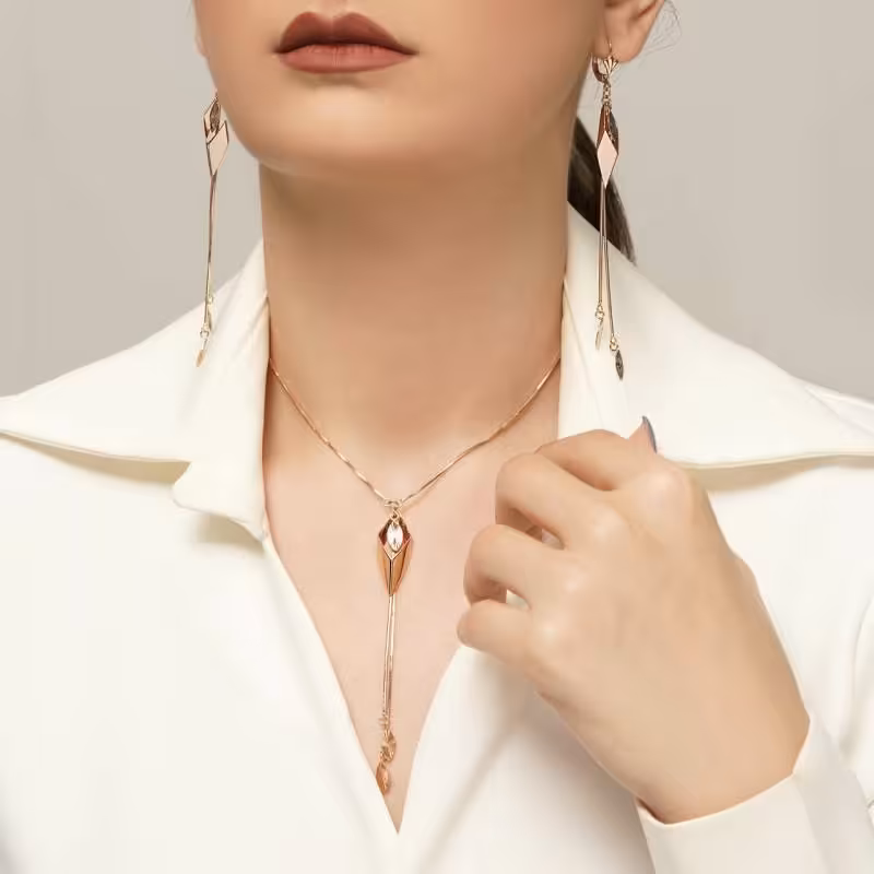 نیمست طرح طلا  نمادار ژوپینگ بلند 