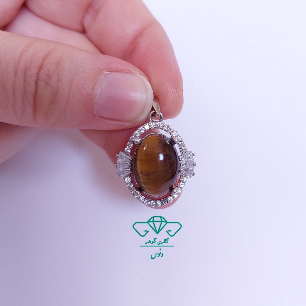 گردنبند نقره چشم ببری