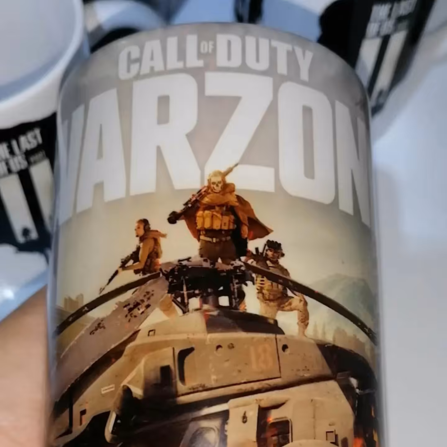 ماگ گیمینگ حرارتی کالاف دیوتی وارزون call of duty warzone  ( گوست . کاپیتان پرایس . ghost  ) پلی استیشن.  ایکس باکس 