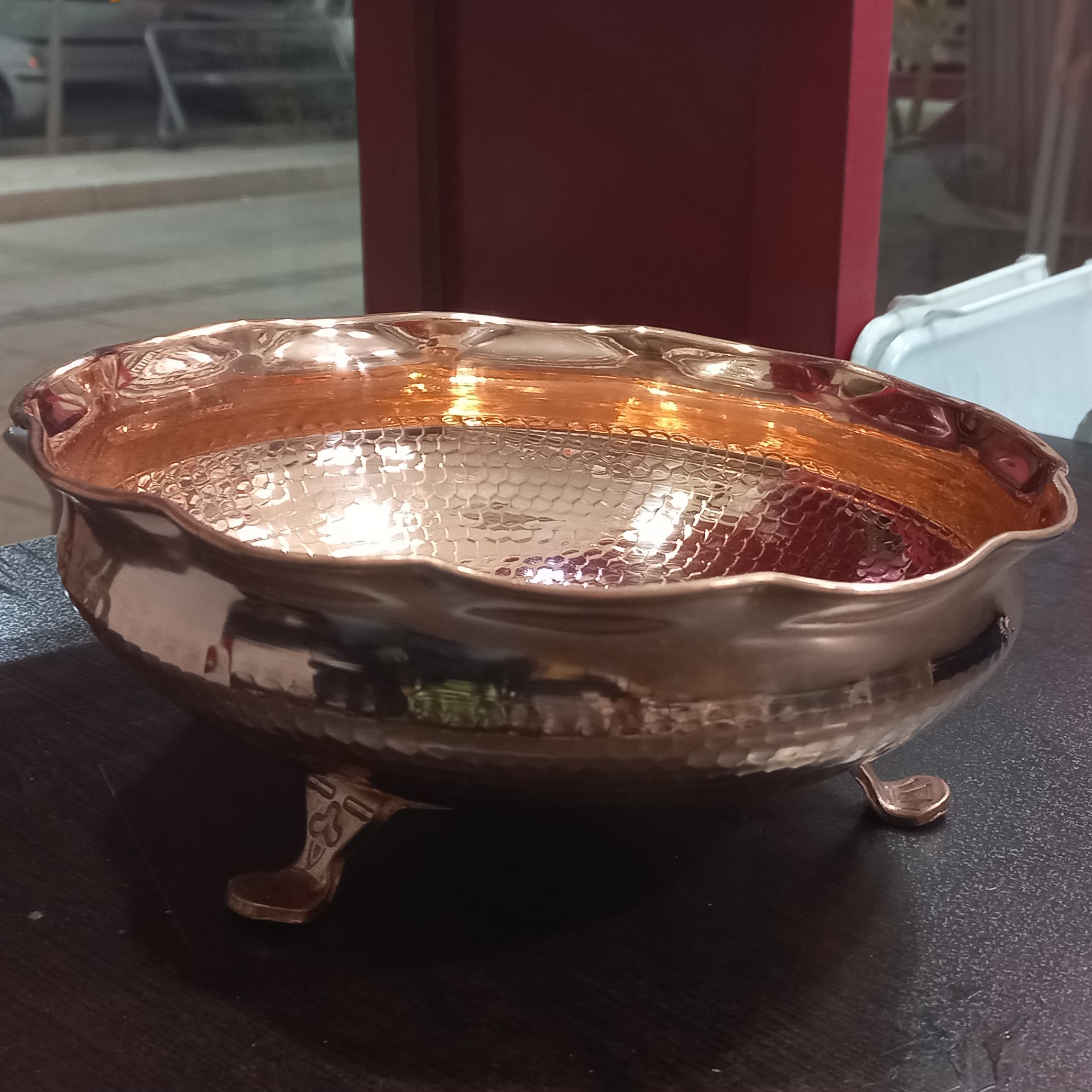 اجیل خوری سه پایه کوتاه مسی درجه 1