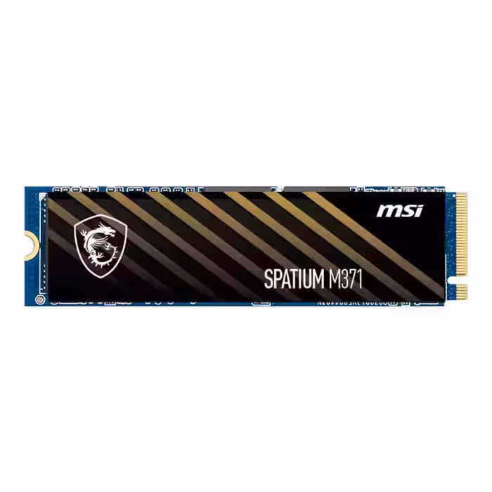 اس‌اس‌دی MSI مدل SPATIUM M371 ظرفیت 1 ترابایت NVMe M.2 با سرعت 2350 مگابایت بر ثانیه خواندن و 1700 مگابایت بر ثانیه نوشتن - خانه وب قم - براکالا