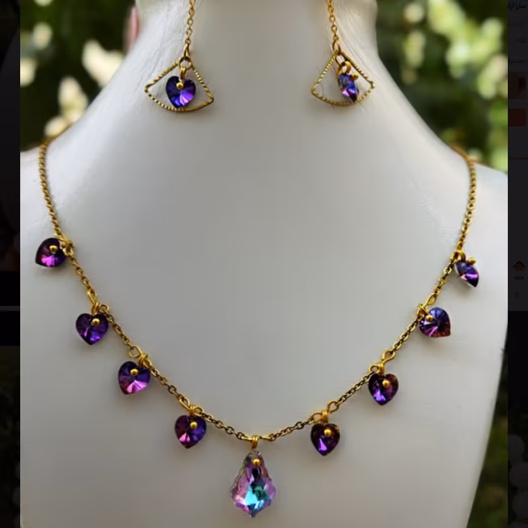 نیم ست مدل شبرنگ