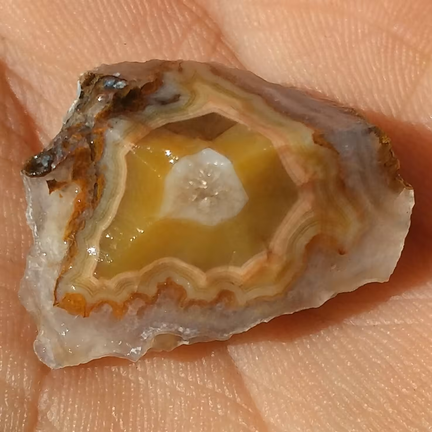 سنگ راف عقیق سلیمانی رنگی دیدنییی 100 درصد طبیعی