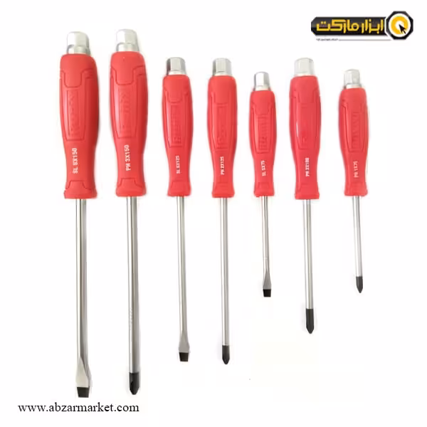 ست پیچ گوشتی ضربه خور رونیکس 7 عددی مدل RH-2910