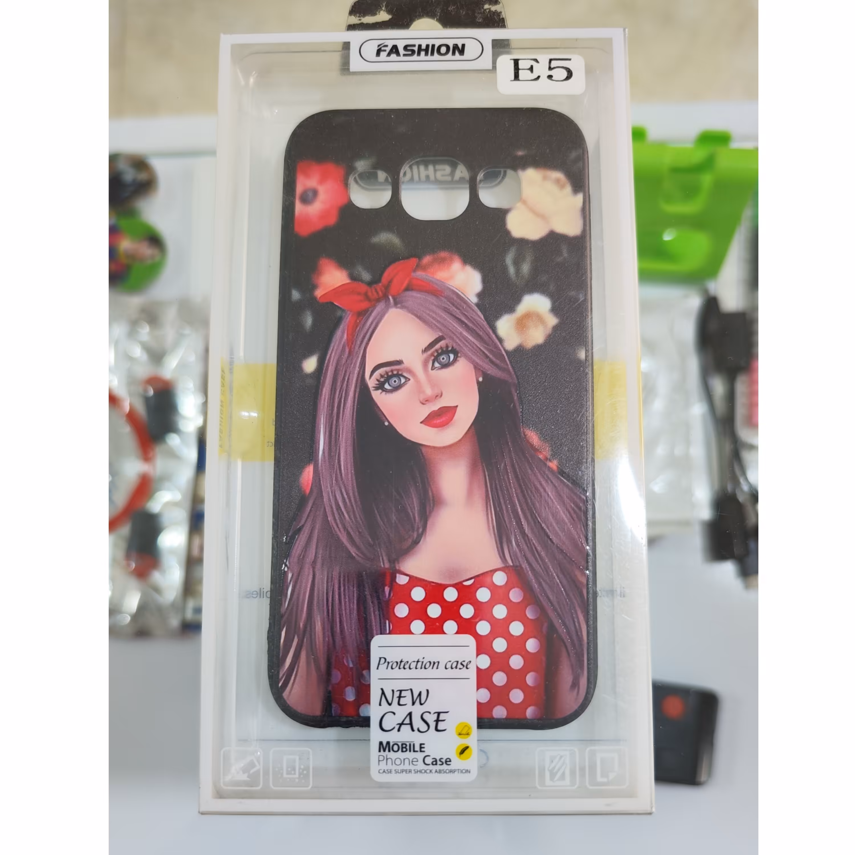 قاب طرح دار  سامسونگ E5