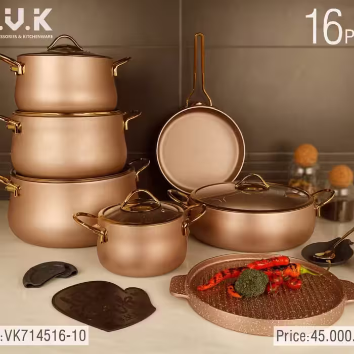 سرویس 16 پارچه گرانیتی BVK